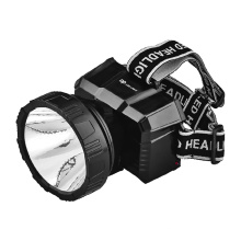 Lampe frontale LED réglable rechargeable pour le camping de randonnée